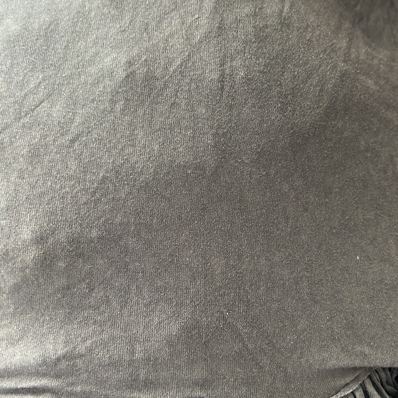 NWT POL Black Macrame Fringe Halter Top Back Ties Beaded Trim Size Small - Picture 9 of 9